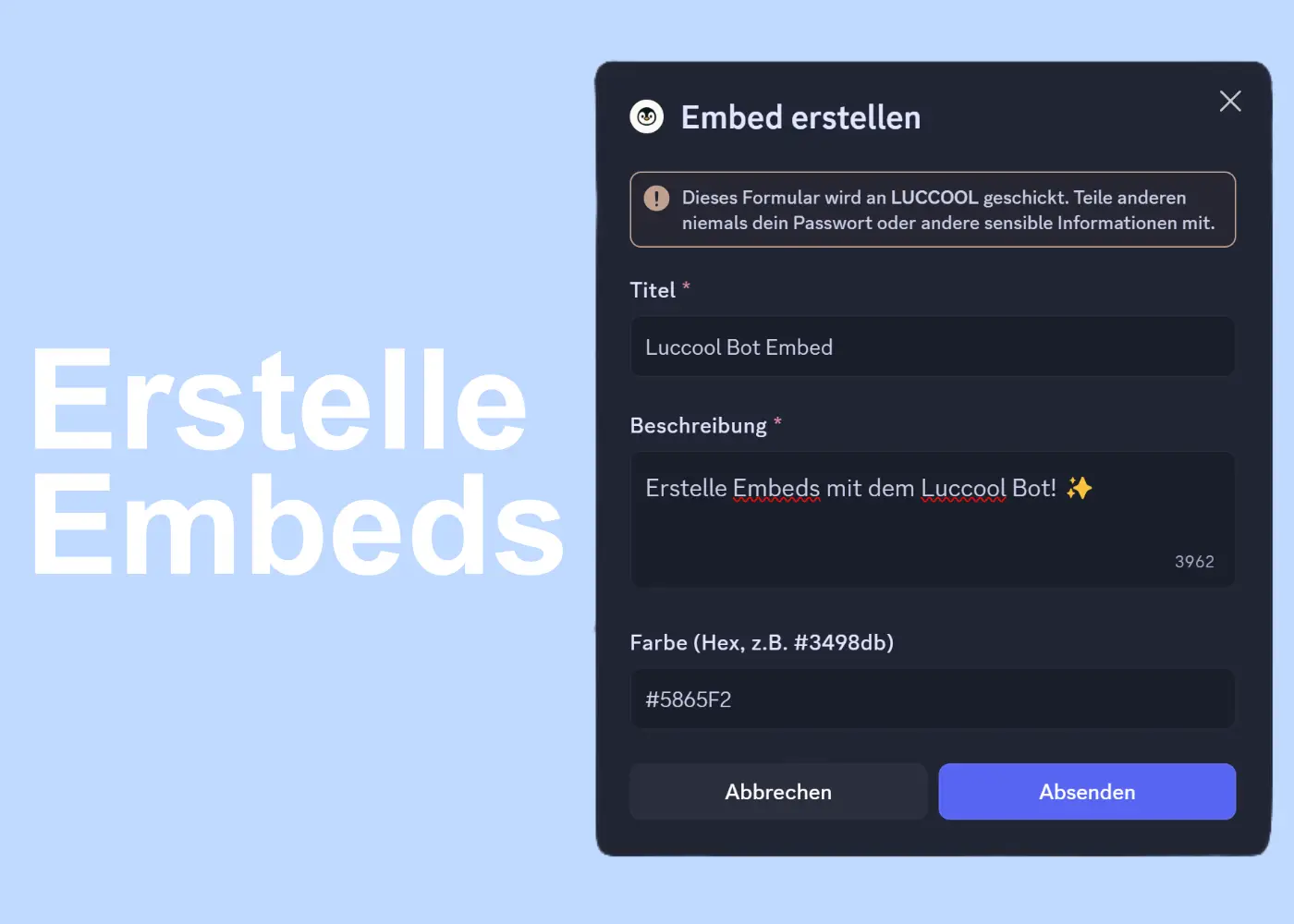Password Protected Link